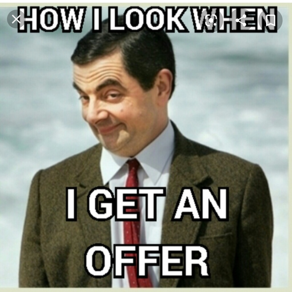 Reasonable offers welcomed!